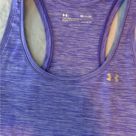 Under Armour Tank size Small color purple - Picture 6 of 7